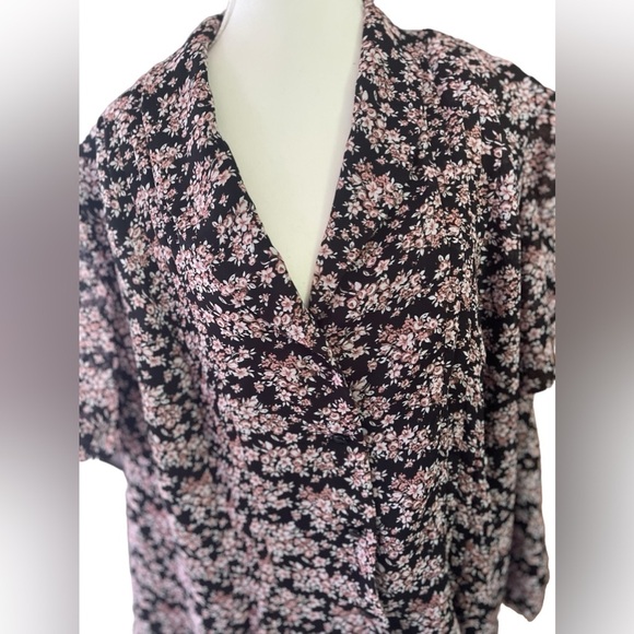 Vintage Danny & Nicole Floral Top and Skirt Set Size 24W - Picture 2 of 10